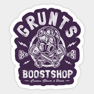 Grunts Boost Shop Sticker